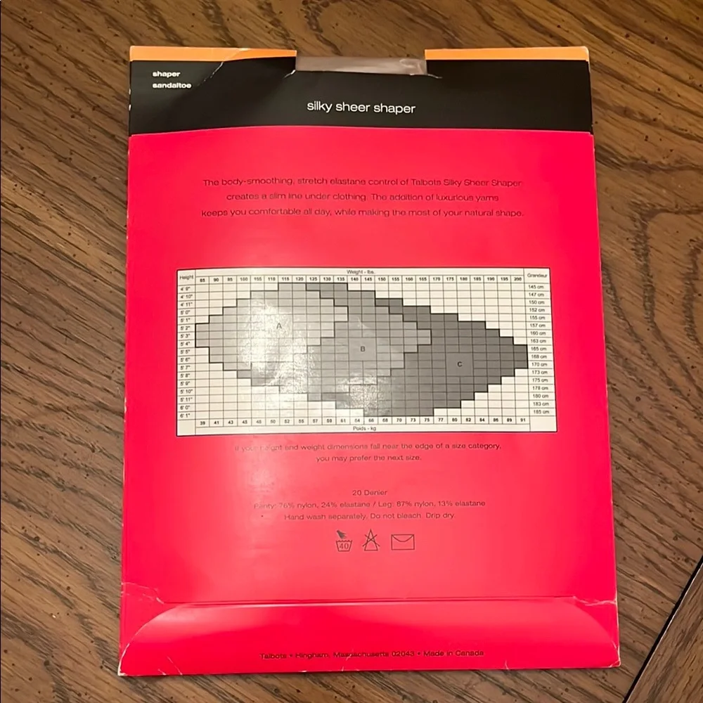 Hanes Silk Reflections and‎ Alive and Talbots Pantyhose Collection